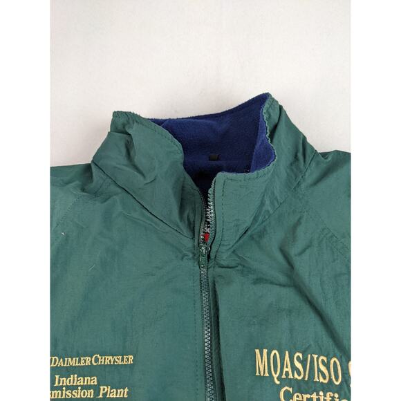 Vintage Hartwell Viasport Full Zip Jacket Size XL UAW Chrysler Plant Green - Picture 7 of 12